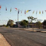 Canteiro central na avenida Melvin Jones / Foto: Extra de Rondônia