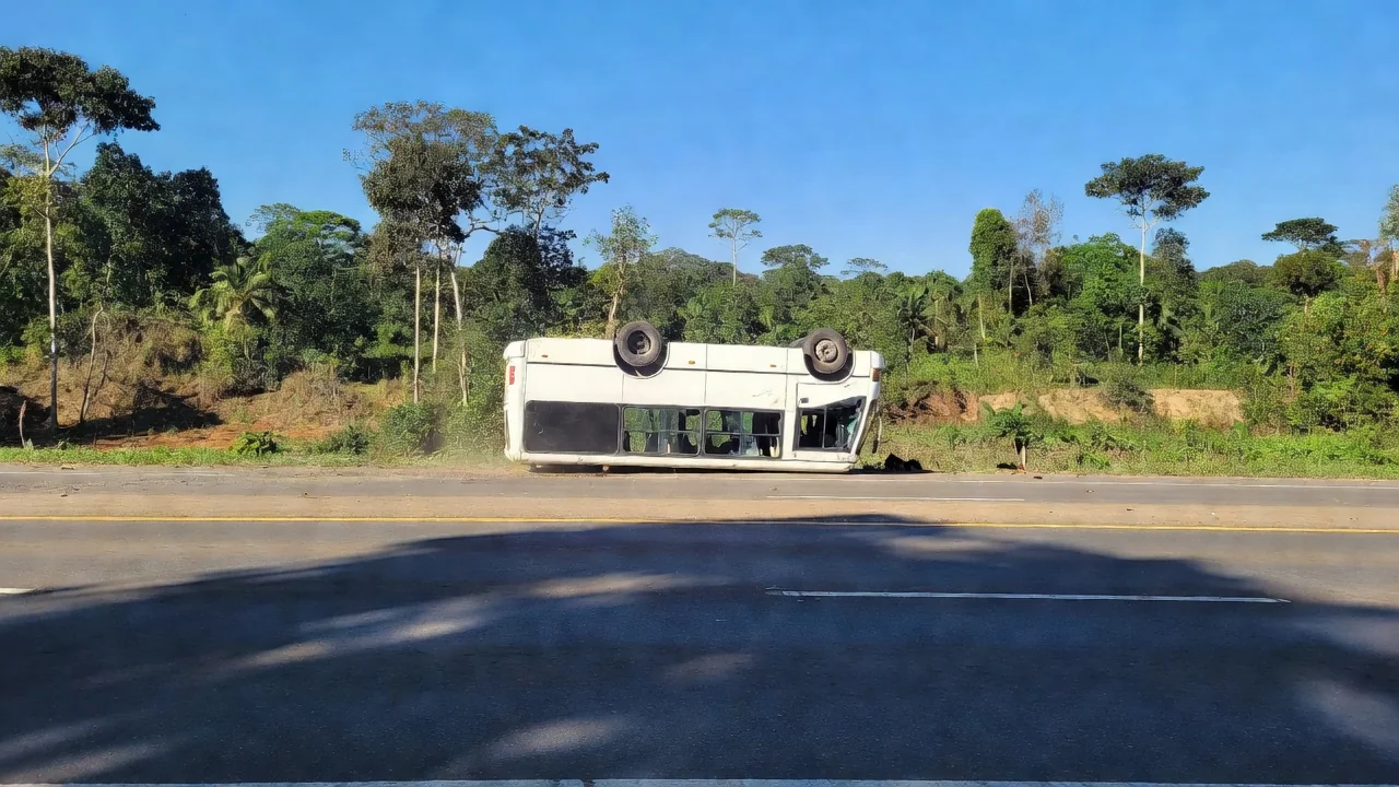 Veículo saiu de Vilhena e estava próximo da cidade de Cacoal / Foto: Divulgação