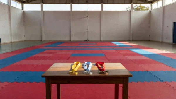 Medalhas de karatê conquistadas pela equipe de Vilhena no Brasileiro