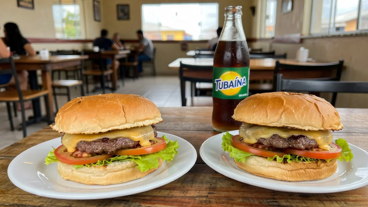 Dois hambúrgueres e Tubaína por R$ 54,90 no Quintal Burguer em Vilhena