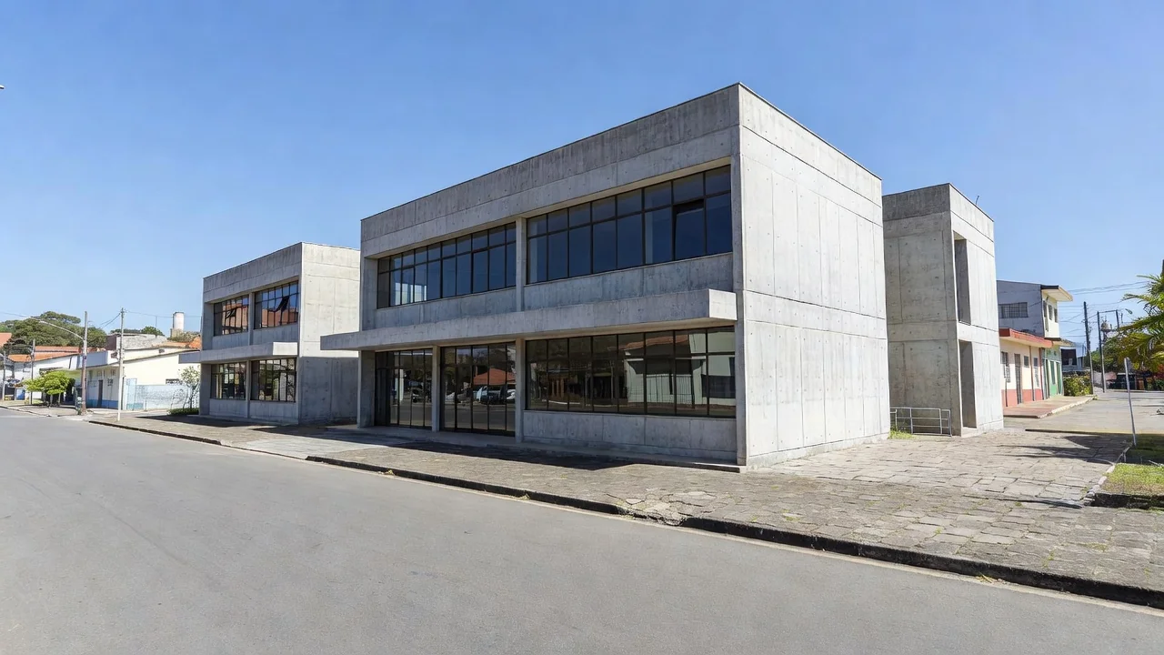 Prédio do tribunal em Vilhena com documentos de seletivo para agentes de saúde