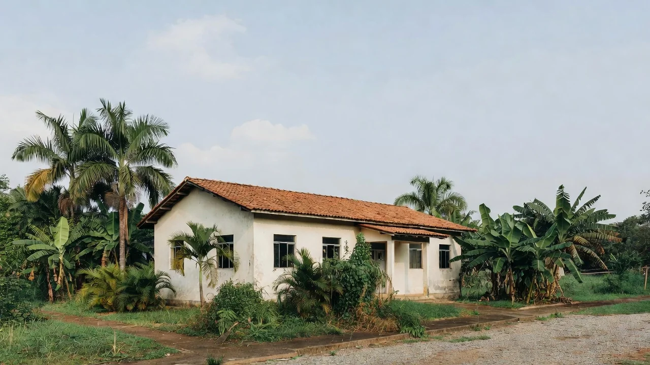 Vista de prédio público em Vilhena, Rondônia, sobre leis contra violência a mulheres