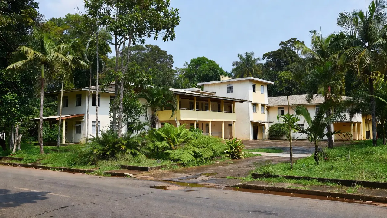 Hospital em Vilhena, Rondônia, local do falecimento de Luciana Ribeiro