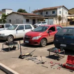 Pit stop automotivo com serviços gratuitos em Vilhena, Rondônia