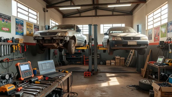 Oficina mecânica em Vilhena com equipamentos de tecnologia automotiva