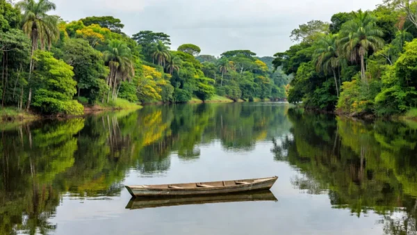 Embarcação “Mangaba”, em Pimenteiras do Oeste / Foto: Divulgação