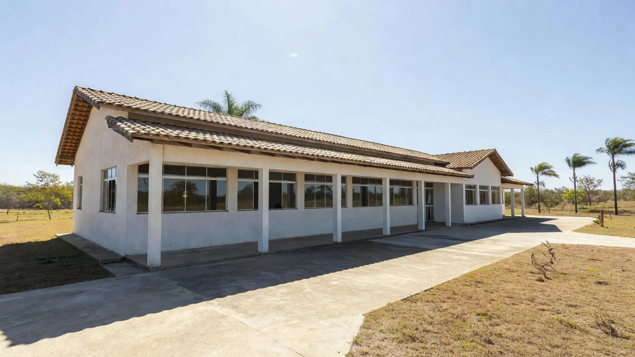 Exterior do Hospital Regional de Vilhena em Rondônia