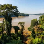 Paisagem do rio Madeira em Porto Velho representando turismo em Rondônia
