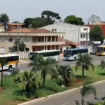 Ônibus especiais da Secretaria de Trânsito em Vilhena no dia de eleição