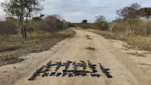 Também foram apreendidas quatro armas de fogo, além de diversas munições / Foto: Divulgação